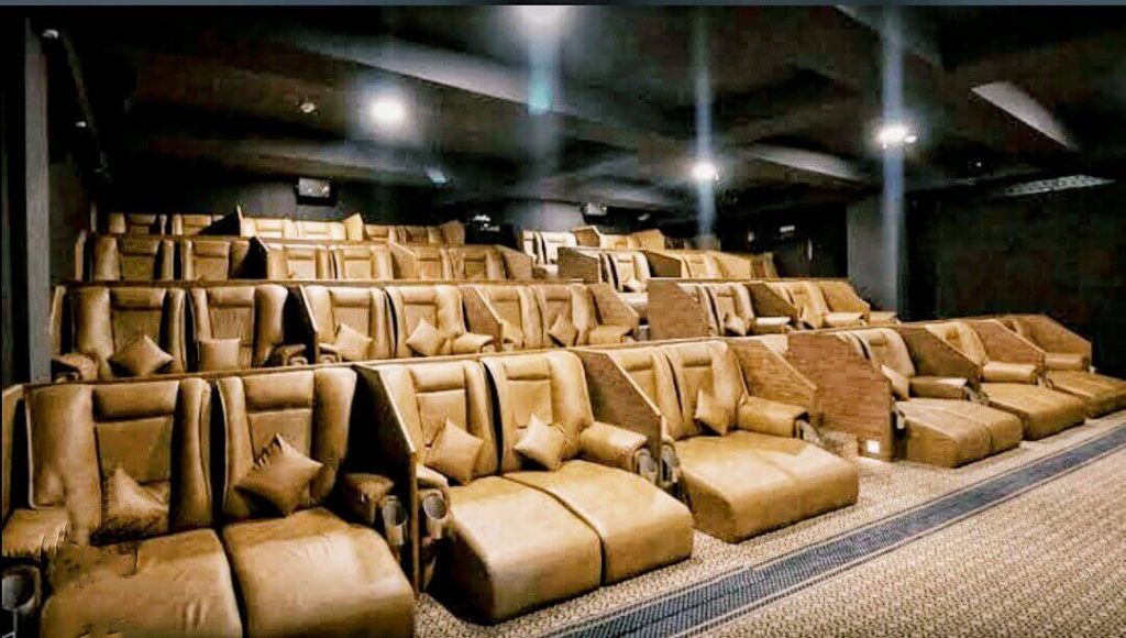 Private cabin facility couple box seat cinema hall in Kolkata